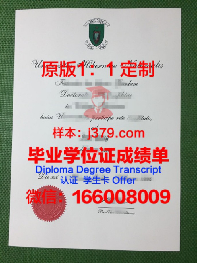 爱尔兰邓莱里文艺理工学院毕业证学位文凭学历Diploma