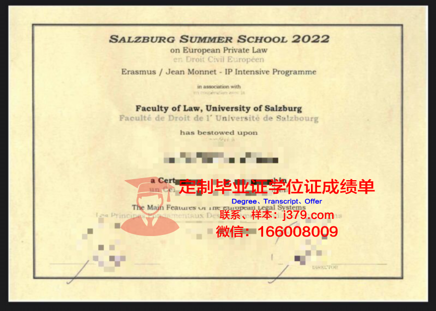 萨尔茨堡大学毕业证书原件(萨尔茨堡大主教)