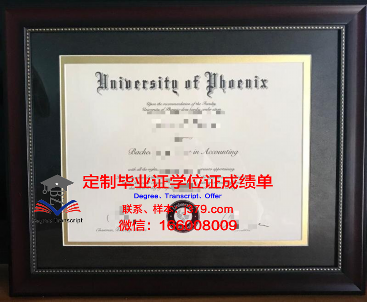 菲尼克斯大学毕业文凭