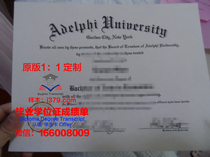 阿德菲大学 diploma 毕业证