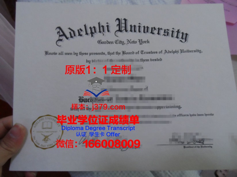 阿德菲大学 diploma 毕业证